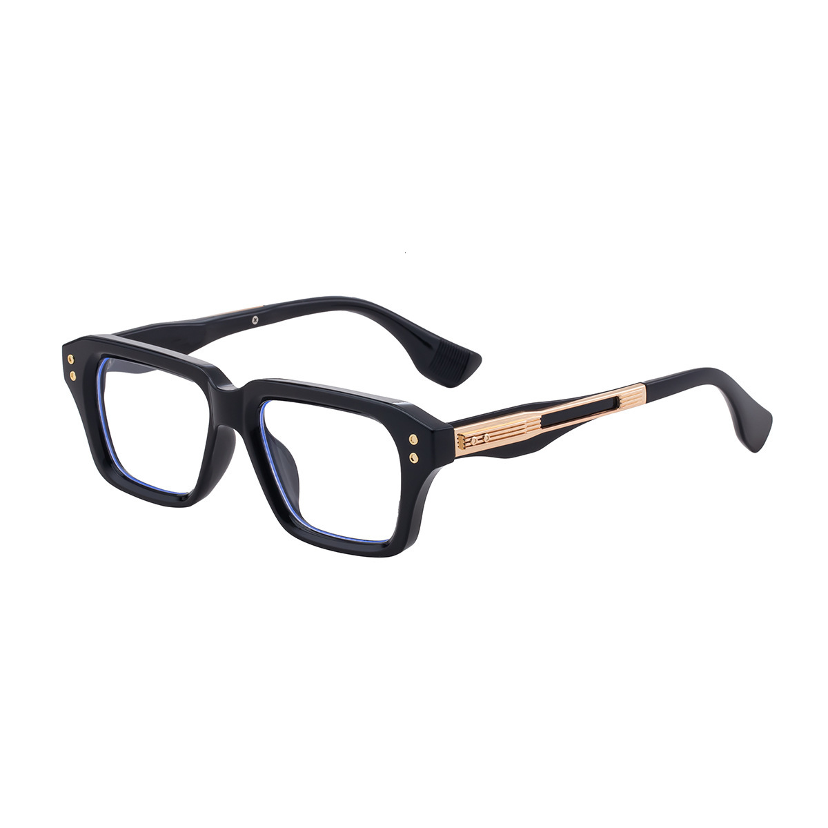 New Fashion Square Frame Designer Sunglasses Unique Small Frame High-End Trendy Sun Protection Sunglasses For Men