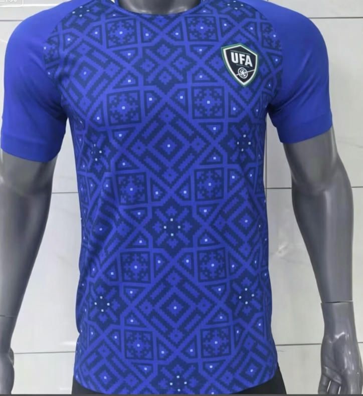2 colors ! Uzbekistan 2026 World Cup Men Football Jersey, Fans version Adult blue white Uzbekistan Soccer jerseys . Football Kit custom add world cup 