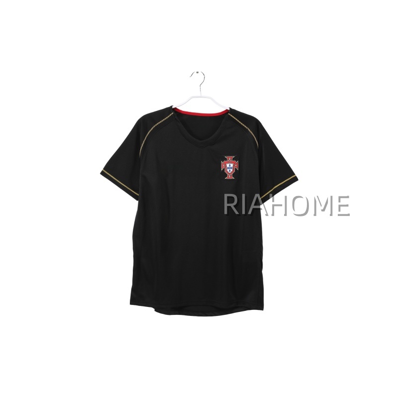 Portugals Retro Football Jerseys 1992/1998/2000/2004/2006/2010/2012/2016-18 Classic Retro Men's Jersey, Customizable with Name & Number, Size S-2