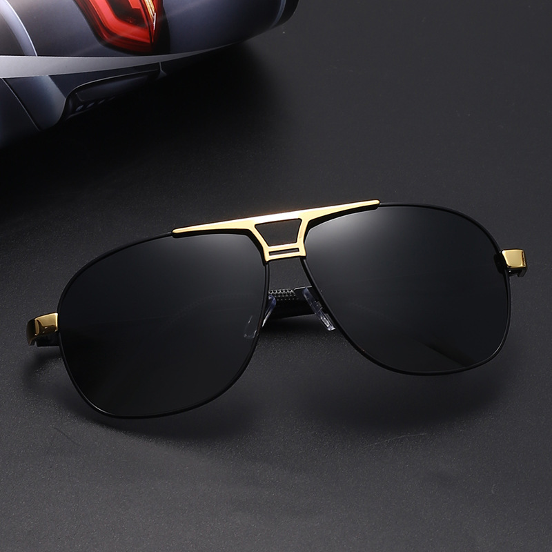 New Designer Sunglasses Men's Polarized Day And Night Color Changing Sunglasses Driving Sunshade Glasses Wholesale Factory