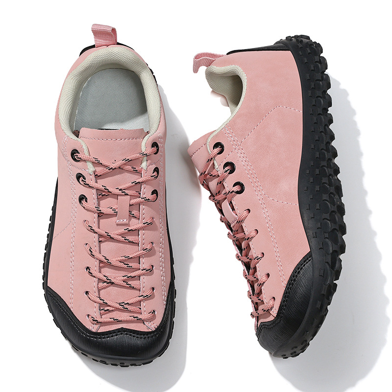 New Unisex Wide Toe Box Hiking Shoes Large Size German Army Trainers Barefoot Outdoor Walking Sneakers for Couple plus size 36-48