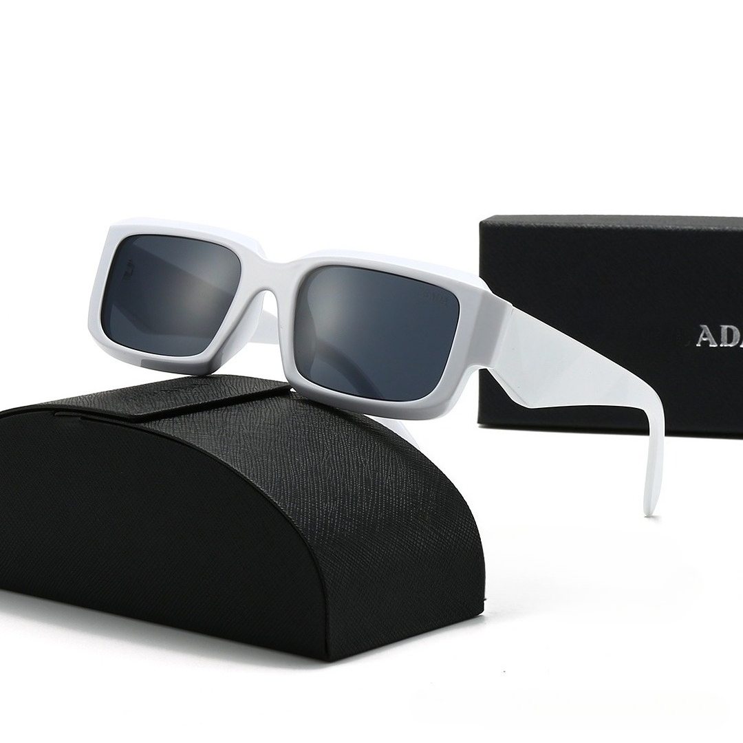 Sunglasses for Men Women Casual Polarized Square Full Frame UV400 Gradient Eyewear for Daily Commute Travel Outdoor Use