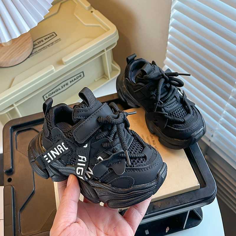 Children's Casual Shoes Thick Soles Suitable for All Seasons Soft Anti-slip and Breathable Mesh Upper for Sports Activities.T260602 - view 5