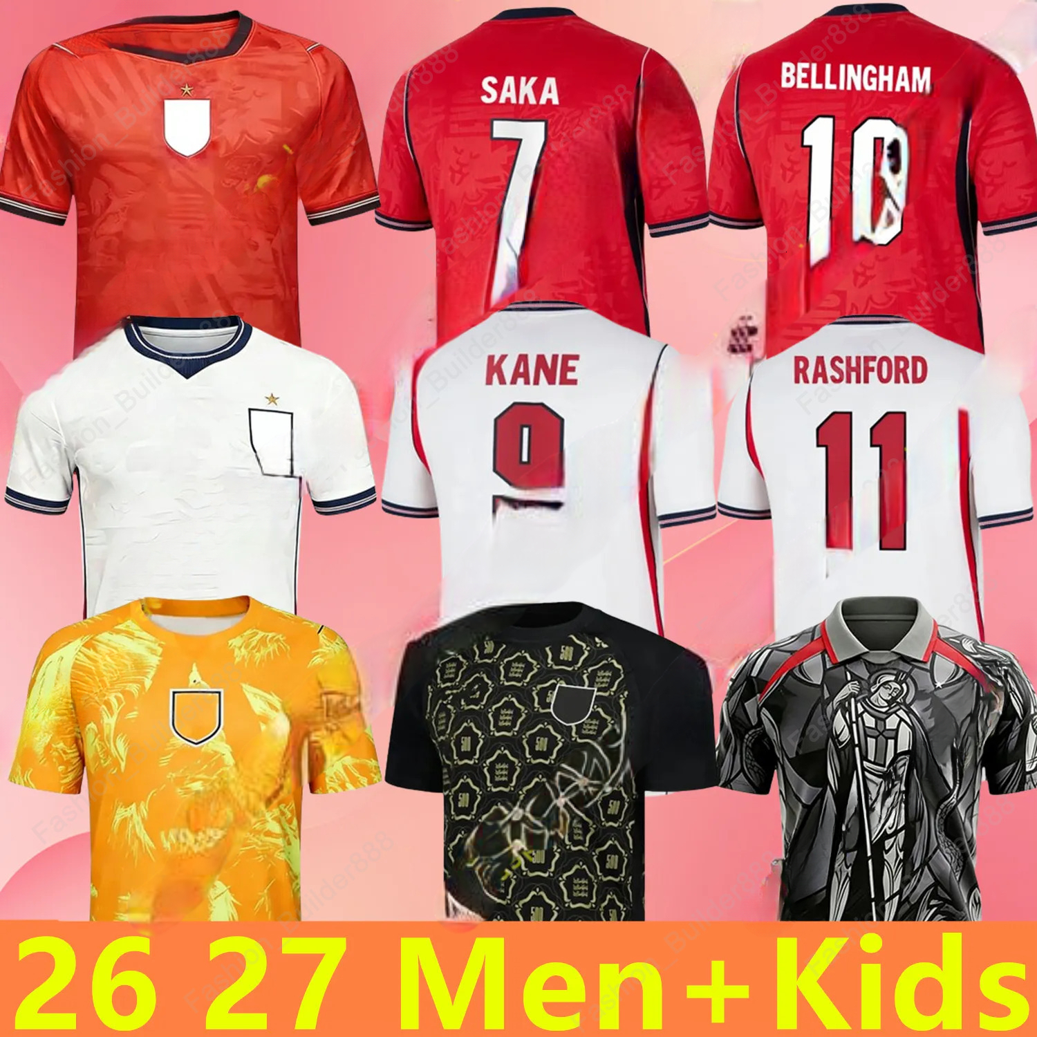 england shirt 2027 Palace World Cup Kit KANE 26 27 Soccer Jerseys SAKA PALMER RICE FODEN kids Women Goalkeeper England world cup 2026 football kit sho