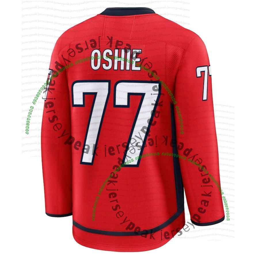 8 Ovechkin C Washingtoncity Capitals Hockey Jerseys 17 Strome 77 Oshie A Tom Wilson Nicklas Backstrom Charlie Lindgren Custom Hockey Jerseys