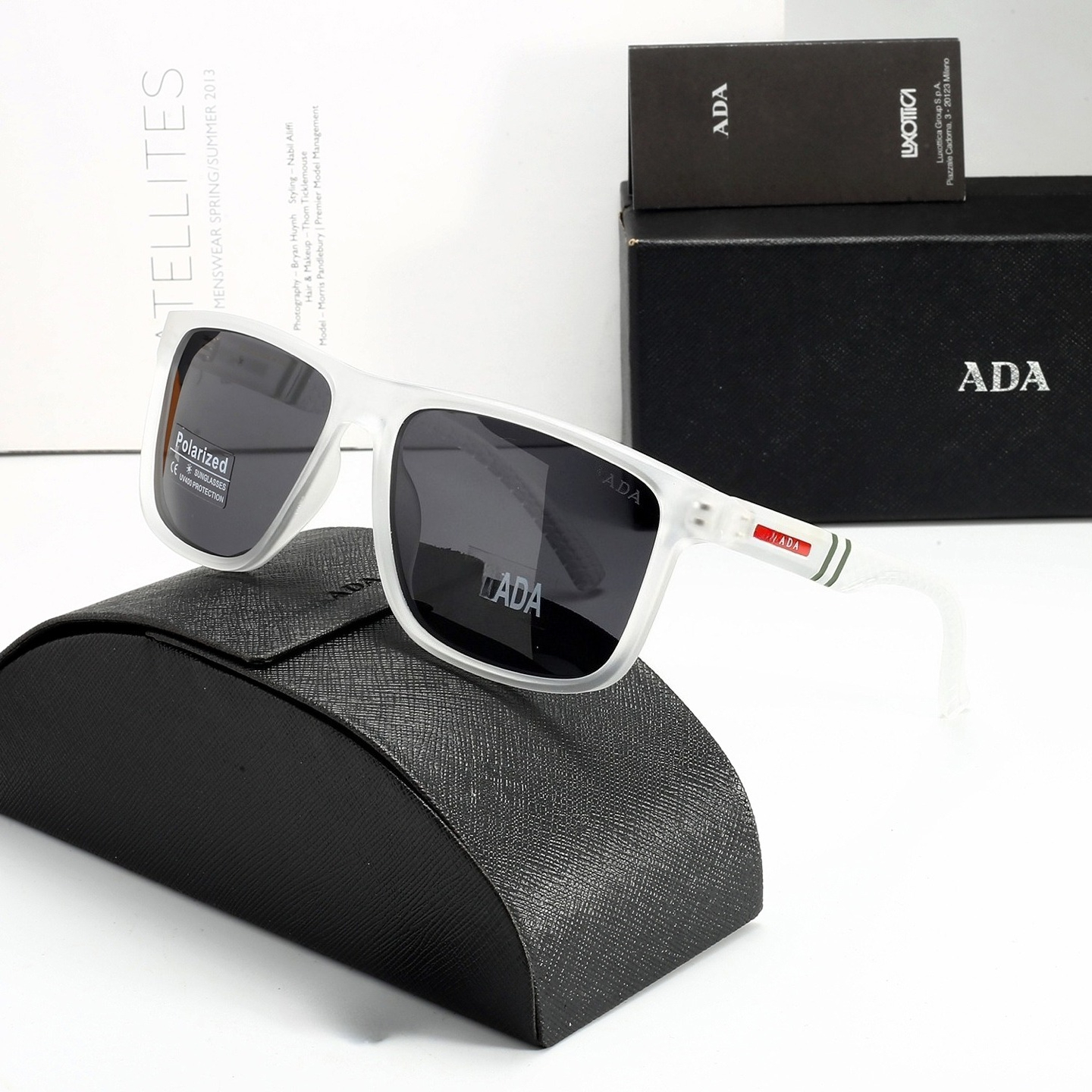 Unisex Designer Square Sunglasses Polarized UV400 Protection Full Frame Casual Shades for Men Women Outdoor Sports Driving Multi Color Options