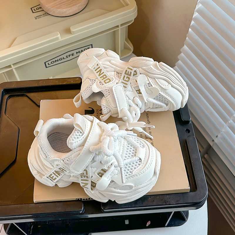 Children's Casual Shoes Thick Soles Suitable for All Seasons Soft Anti-slip and Breathable Mesh Upper for Sports Activities.T260602 - view 3