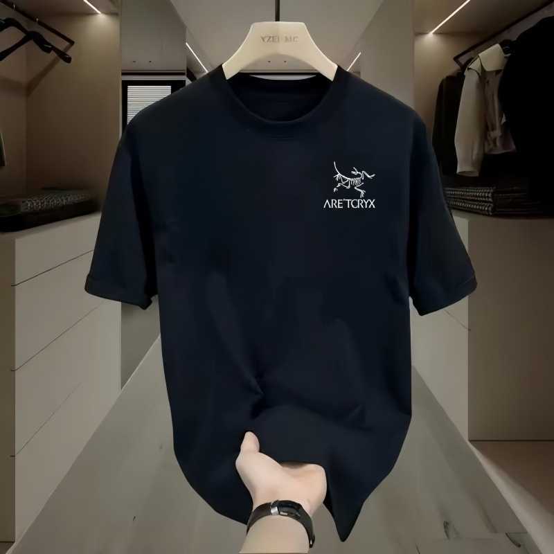 Outlet counter American short-sleeve T-shirt with loose summer collar
