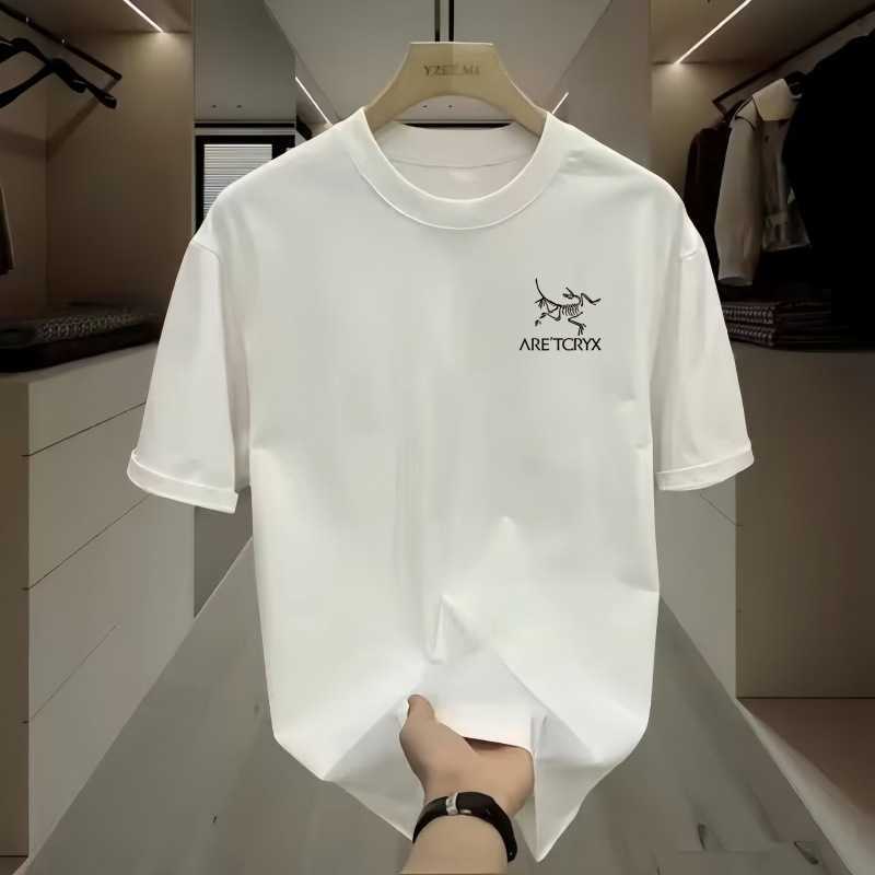 Outlet counter American short-sleeve T-shirt with loose summer collar