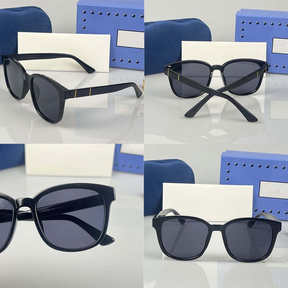 Designer Sunglasses Outdoor Shades 0637 Fashion Classic Lady Small Rectangular Sun glasses for Women mens Luxury Eyewear Optional signature Prevent UVA UVB
