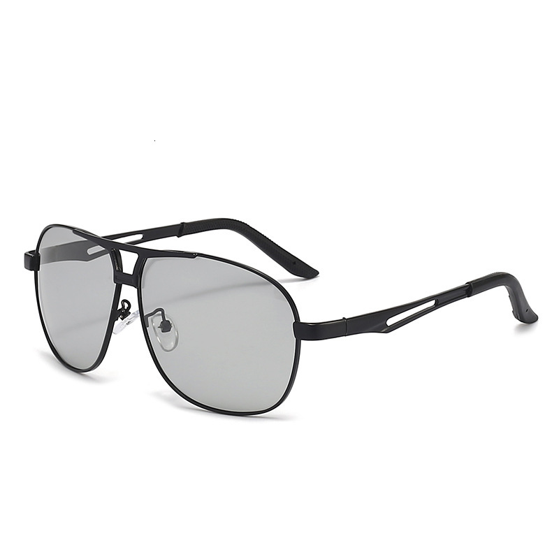 New Designer Sunglasses Men's Polarized Day And Night Color Changing Sunglasses Driving Sunshade Glasses Wholesale Factory