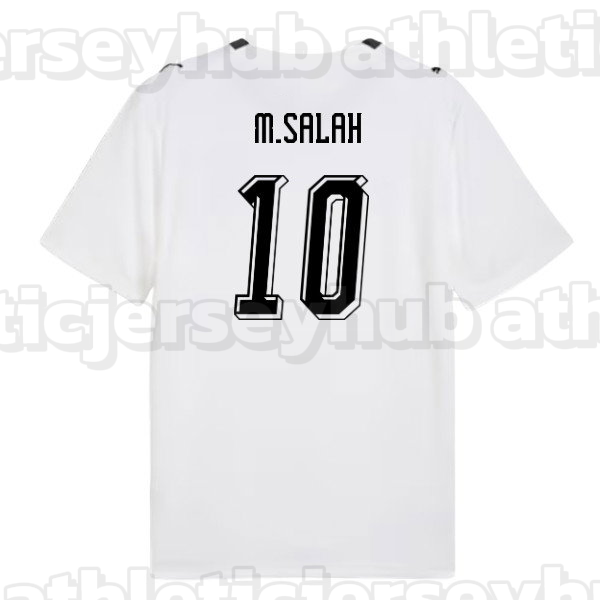 10 Mohamed Salah Egypt Home Shirt 2026 Soccer Jeresys Marmoush Adel Abdelkarim Trezeguet Ashour Hassan Attia Abdelmonem Abdelmaguid Hany Fatouh Custom