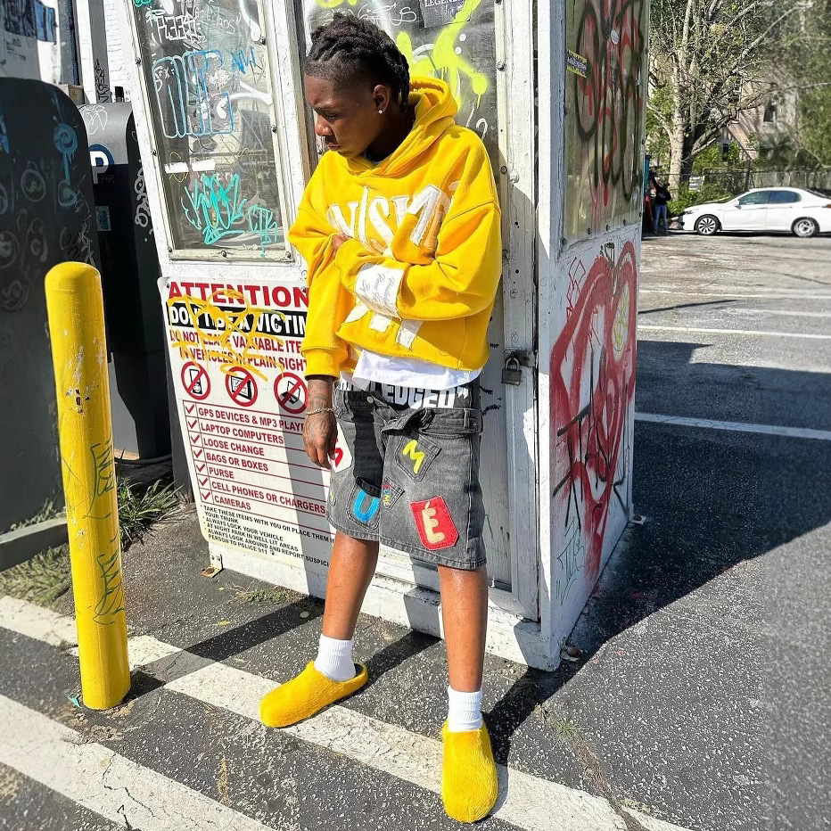 Free shipping Hip-Hop Inspired Fashionable Street Style Short Pants Vintage Retro Hip-hop Bottoms Logo Printed Street Shorts