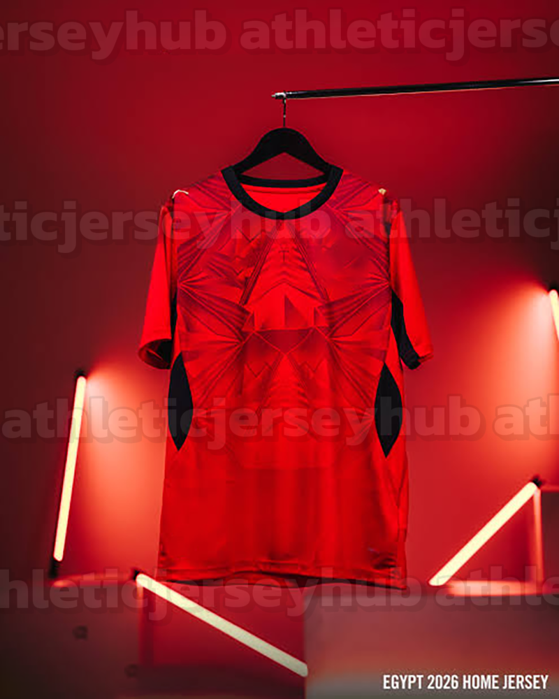10 Mohamed Salah Egypt Home Shirt 2026 Soccer Jeresys Marmoush Adel Abdelkarim Trezeguet Ashour Hassan Attia Abdelmonem Abdelmaguid Hany Fatouh Custom