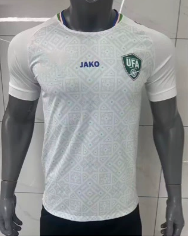 2 colors ! Uzbekistan 2026 World Cup Men Football Jersey, Fans version Adult blue white Uzbekistan Soccer jerseys . Football Kit custom add world cup 