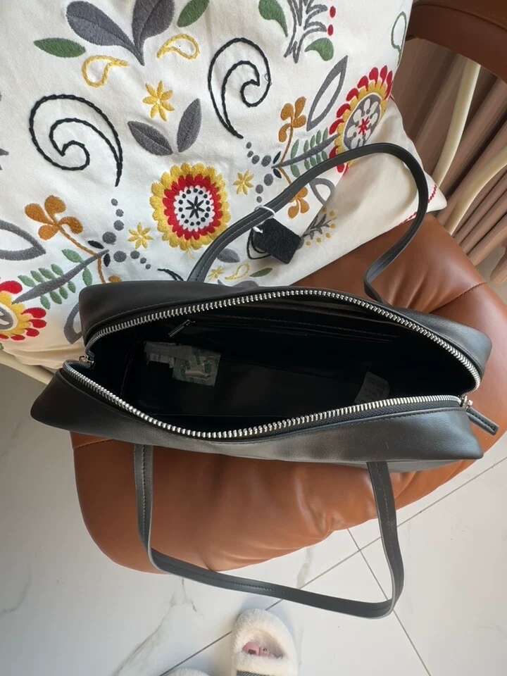 High End Minimalist Large Capacity Bowling Bag Commuter Handbag Shoulder Crossbody For Women SENYY