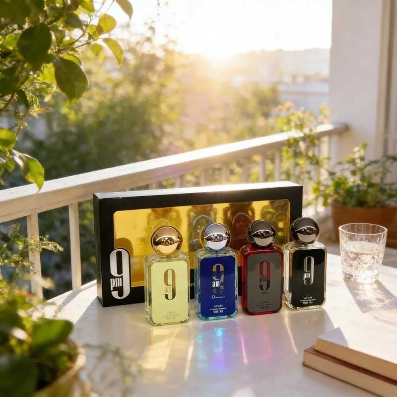 AFNAN 4PCS Perfume Set 30ml Unisex Eau De Parfum Long Lasting Fresh Sweet Woody Aromatic Fragrance Collection Luxury Mini Gift C260716 - view 5