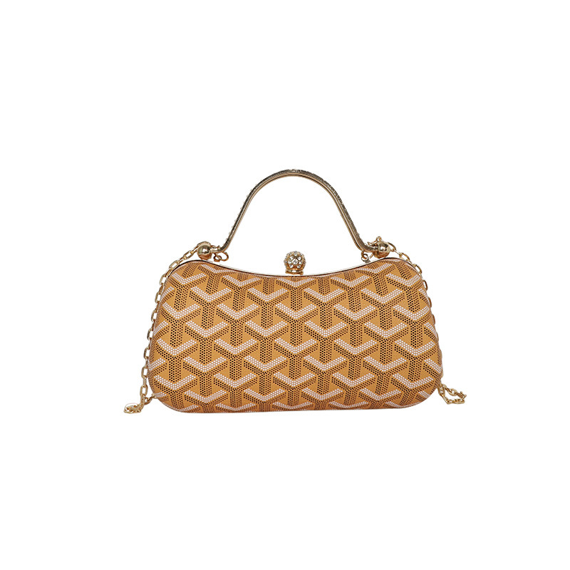 Designer Bag Women's Light Luxury Color Block Box Bag, Designer Evening Clutch & Crossbody, Versatile Handbag for Party