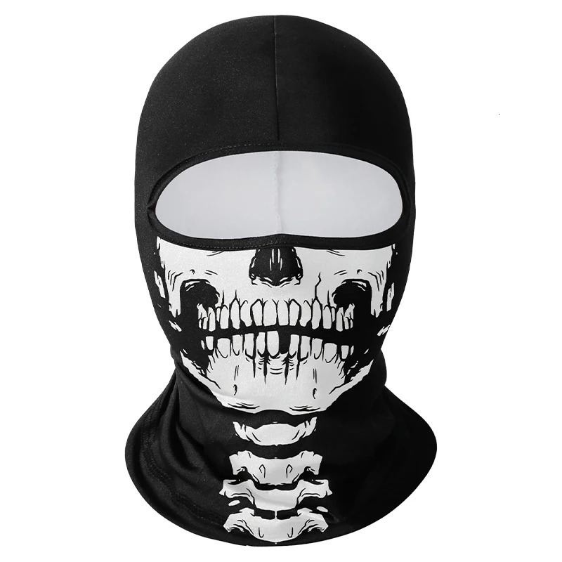 Cycling Mask Skull Quick-drying Sunscreen Balaclava Mens Motorcycle Elastic Helmet Lined Ghost Full Face Windproof Headgear 260528 - view 4