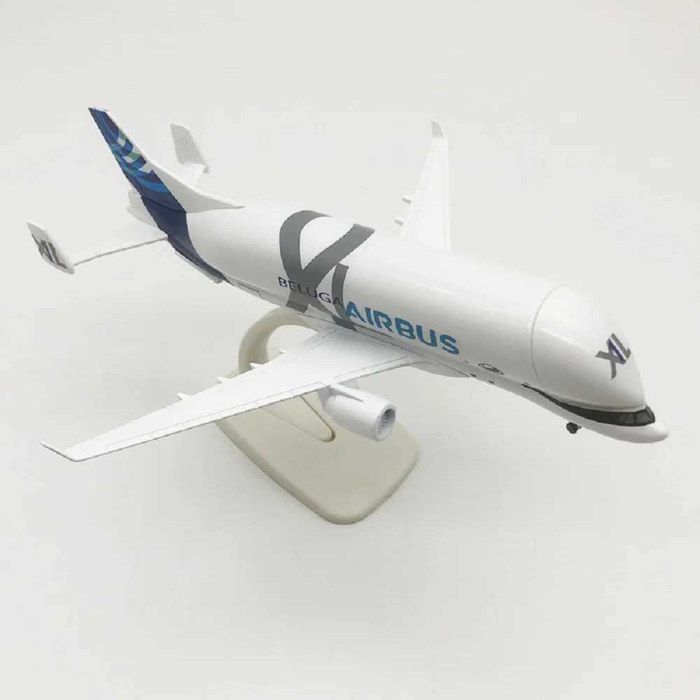 A330 Beluga Airways Scale Aircraft 20CM/42CM Alloy/Resin Die-cast airplanes decoration home Collectible Plane Model L2606038GJR - view 7