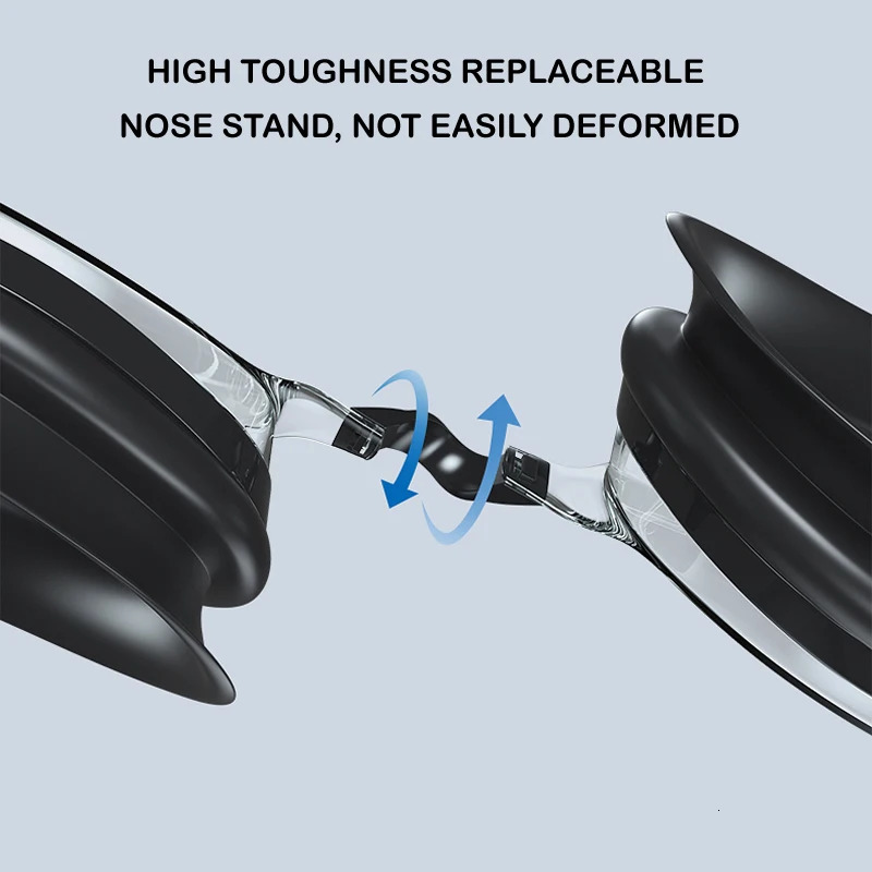 HD Waterproof Anti Fog Professional Myopia Swimming Goggles for Men Women Water Sports Eyewear Equipment Diopter 2060 260622 - view 5