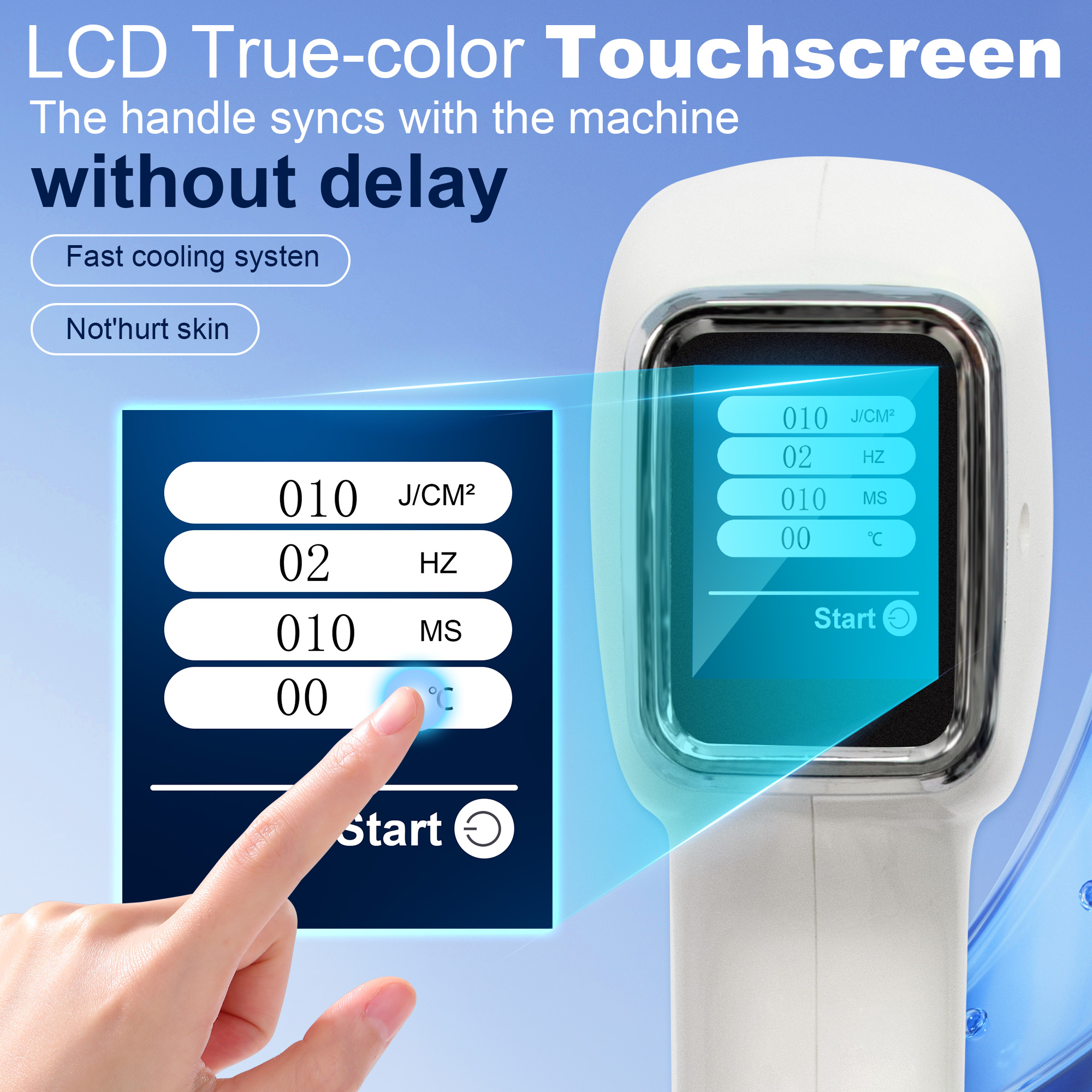Diode Laser Hair Removal Foldable HD Touch Screen for All Skin Types 808 755 940 1064nm Painless Permanent Fast Cooling Ice Sapphire Technology