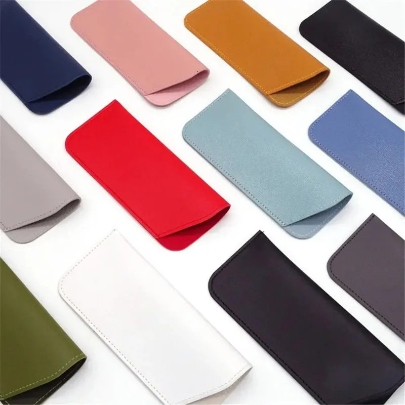 Soft PU Leather Glasses Protective Cover Pouch Unisex Sunglasses Case Glasses Bag260603