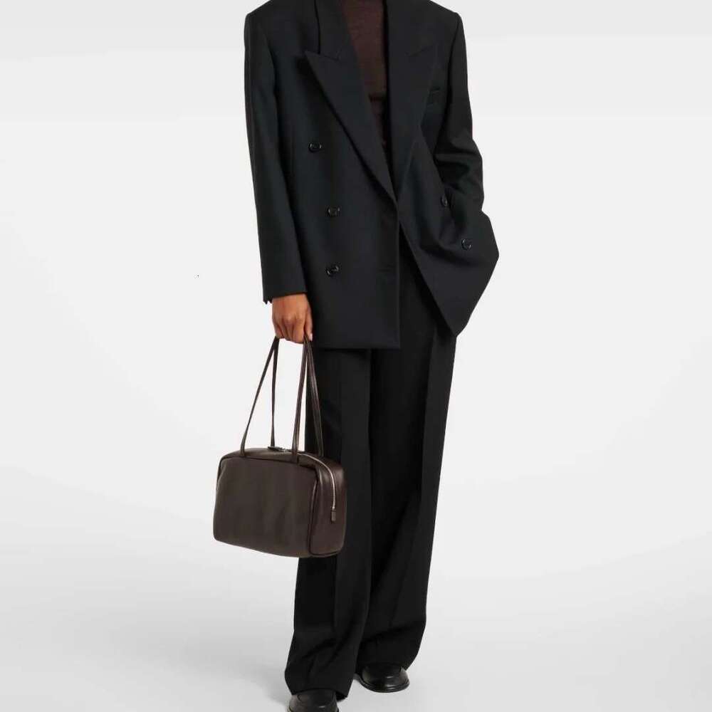 High End Minimalist Large Capacity Bowling Bag Commuter Handbag Shoulder Crossbody For Women SENYY