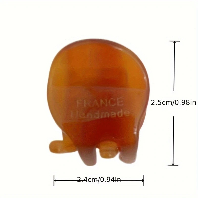 2pcs/set Mini Acetate Hair Claw Cute Small Size Hair Clamps Grab Elegant Side Pin Hairpin Hair Clip Girls Women Hair Accessories260528BJ - view 4