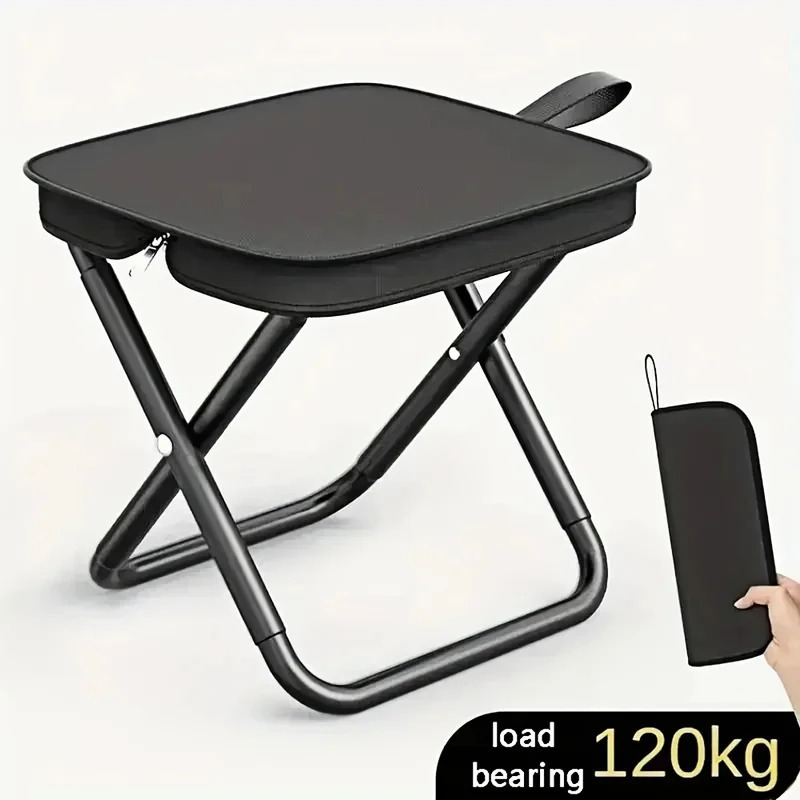 2026 Ultra Light Folding Chair Convenient Portable Fishing Stool Outdoor Camping Picnic Travel Lightweight Seat 260603