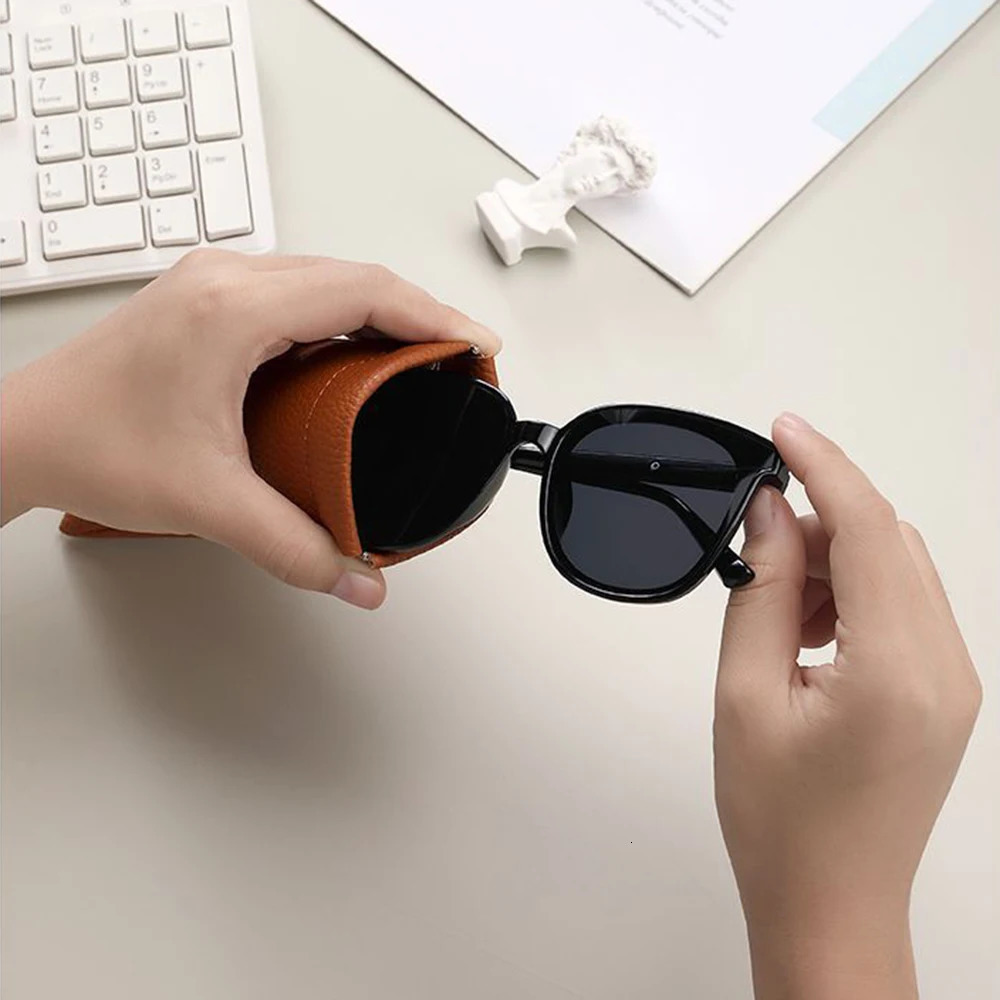 Glasses Storage Bag Automatic Closed Glasses Case Pouch Glasses Protective Cover Eyewear Storage Bag Sunglasses Case 4 Color260603 - view 5
