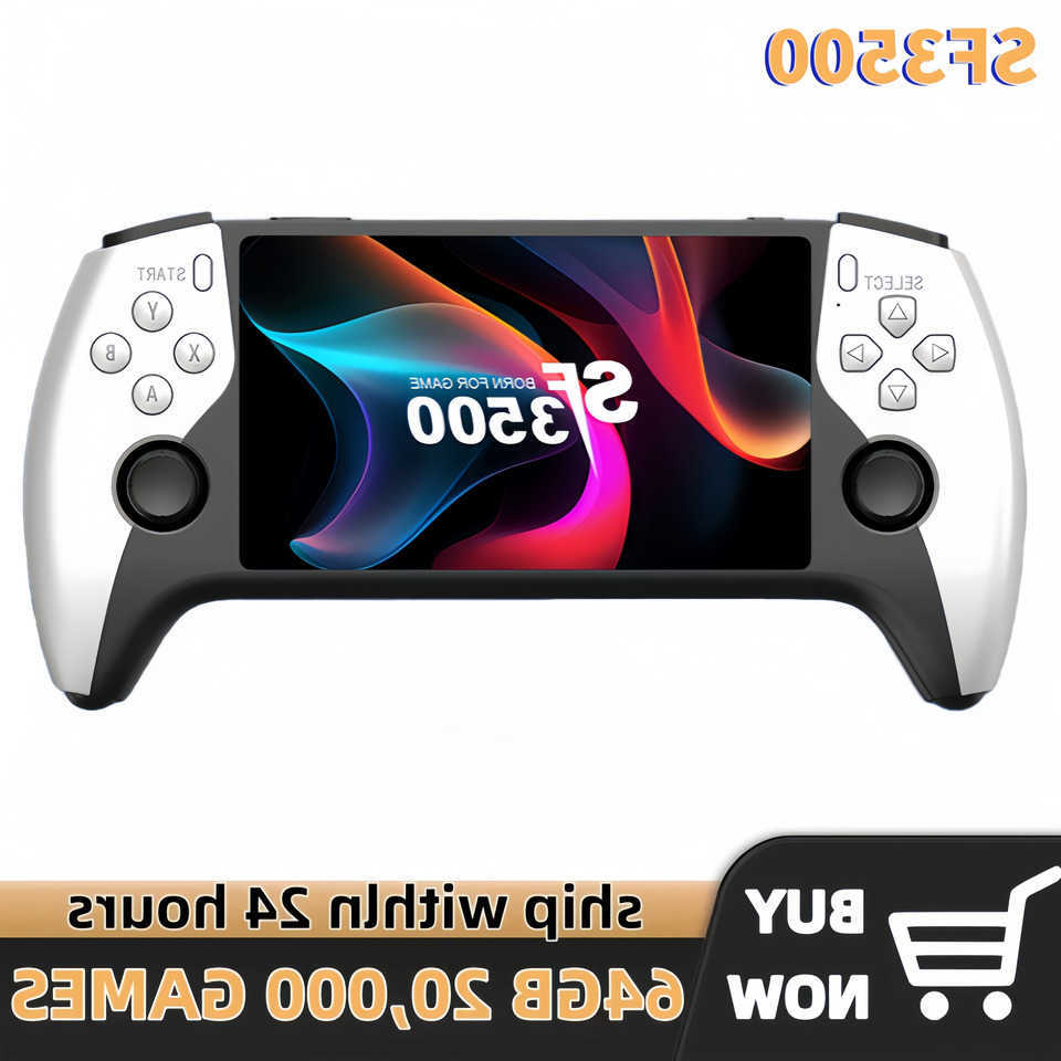 Console SF3500 Retro Handheld Video Game Linux System 50 Inch 854480 IPS Sn 3000mAh Portable Pocket Video Player GamesJ260603
