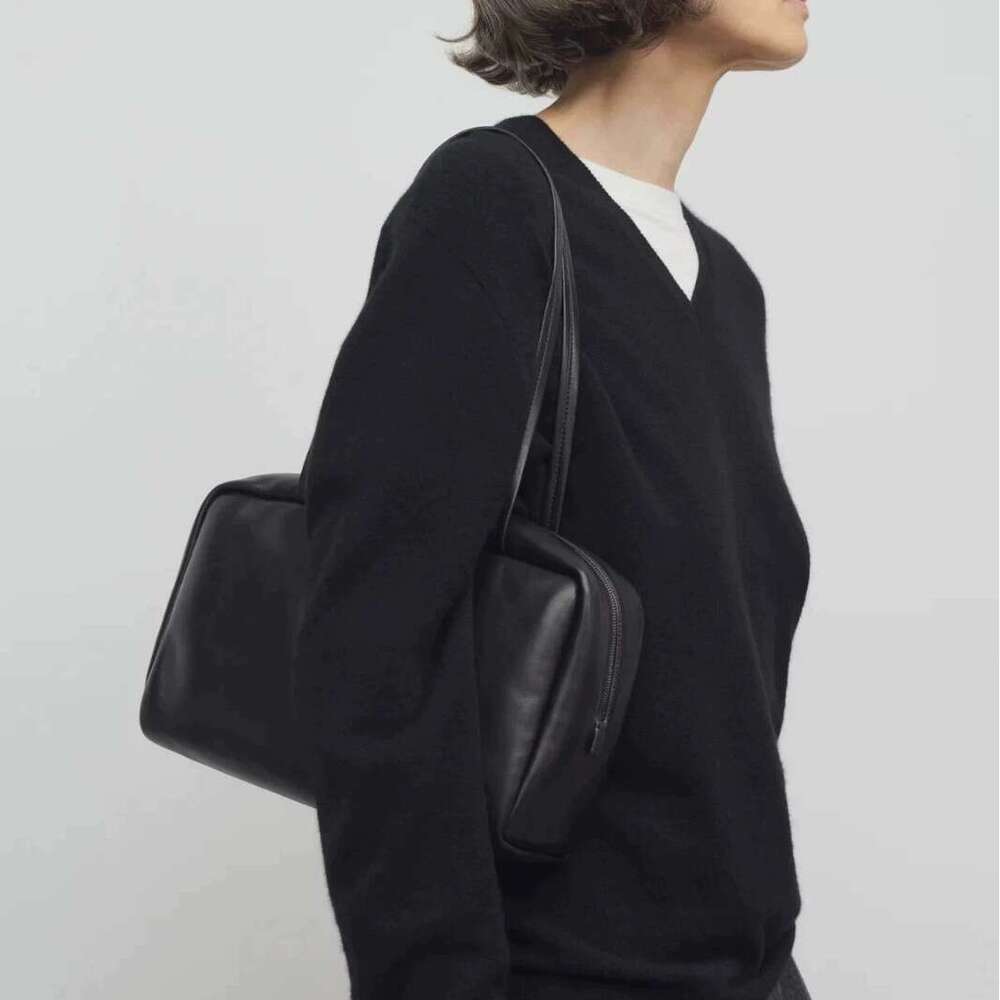 High End Minimalist Large Capacity Bowling Bag Commuter Handbag Shoulder Crossbody For Women SENYY