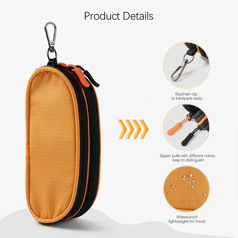Double Layer Sunglasses Case Organizer Waterproof Travel Bag Multi-Functional Durable Material Storage Box Business Trips260603 - view 7