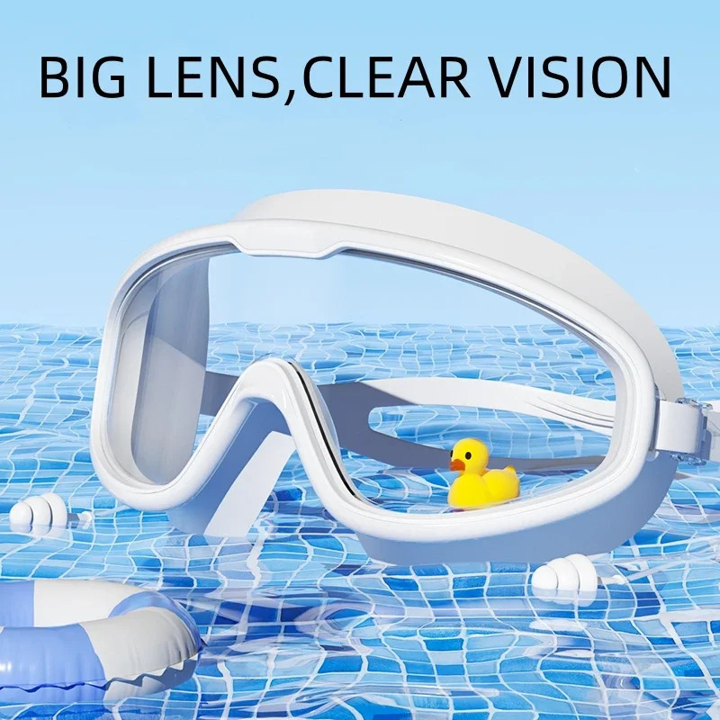 Swimming goggles Large frame swimming HD wideangle antifog UV protection Adult No leakage 260622 - view 3