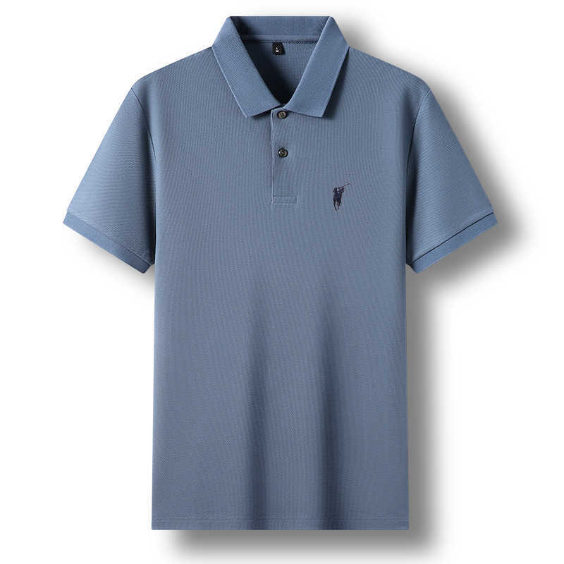 taobaoOle 100 pure cotton short-sleeve polo shirt for men summer casual half-sleeve t-shirt with horse logo