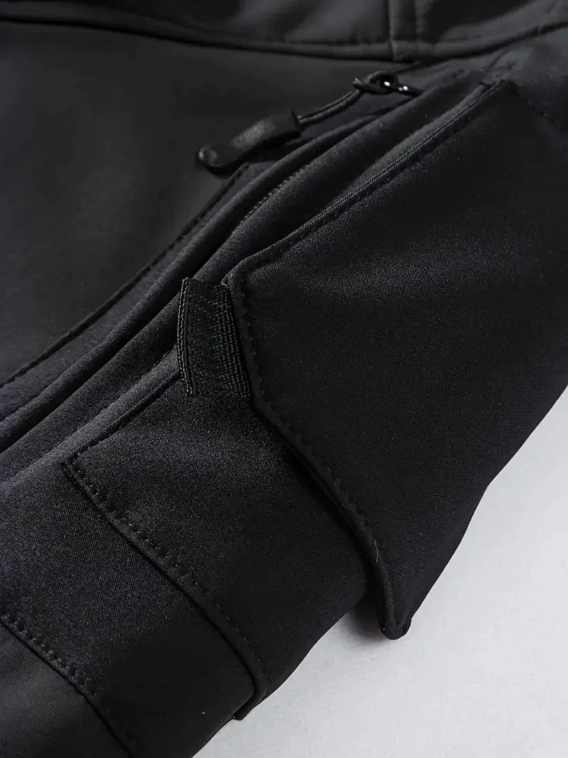 Autumn WinterTactical Jackets Men Military Soft Shell Waterproof Windproof Hooded Jacket Outdoor Functional Multipockets 260603 - view 7
