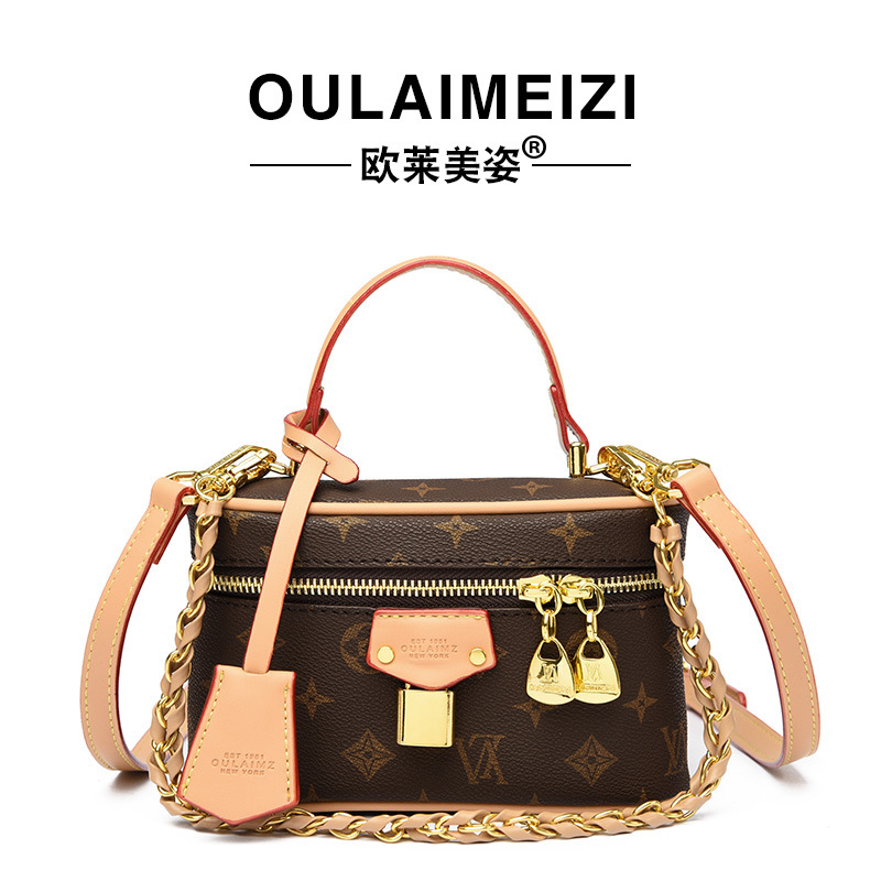 OULAIMEIZI Hot Designer Bag Luxury Retro Large Capacity Commuter Bag Fashion Casual Tote Bag Classic Printed Shoulder Bags for Women