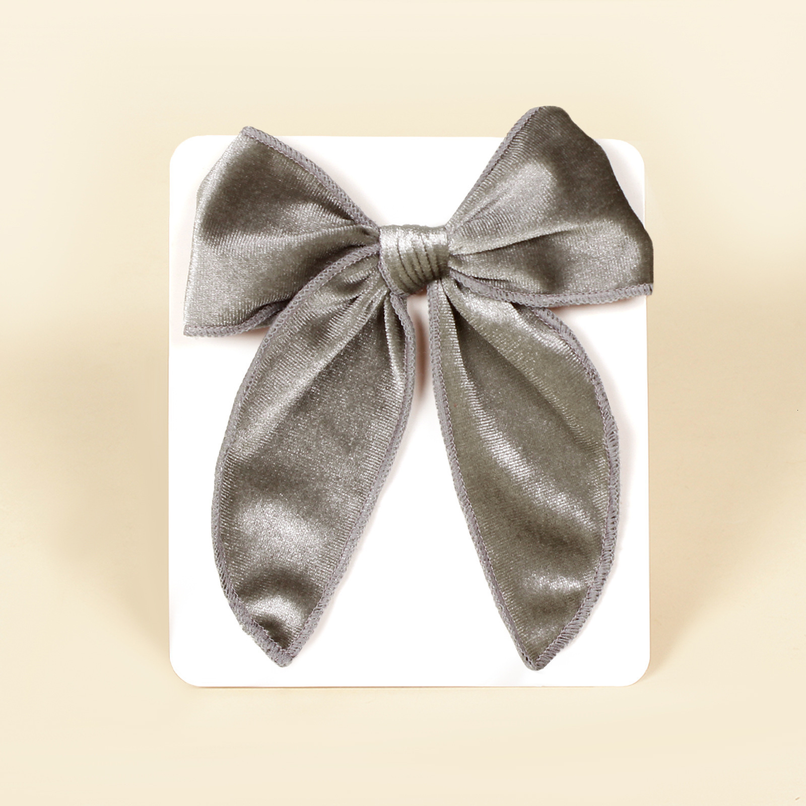 1Pcs Velvet Fable Bow Hair Clips Baby Girls Women Large Sailor Head Bows Accessories Hair Grips for Kids Christmas Hair Bow 251009