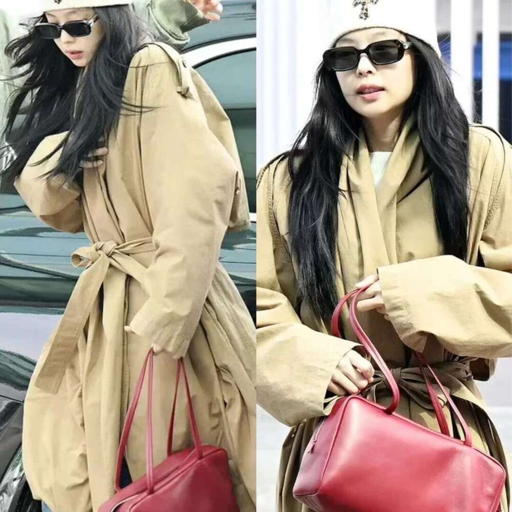 High End Minimalist Large Capacity Bowling Bag Commuter Handbag Shoulder Crossbody For Women SENYY