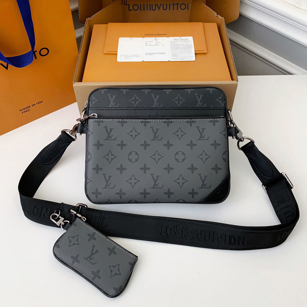 Designer Bag Trio Shoulder Bag Luxury Bag Cross body Bag Classic Old Flower Full Print Messenger Bag Top Quality Handbag Women's Premium Leather Embossed Wallet