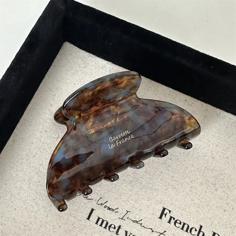 Elegant 65cm Acetate Hair Claw Medium Size Sweet Hair Clip Shark Clip Women Hair Accessories Headwear260528BJ - view 7