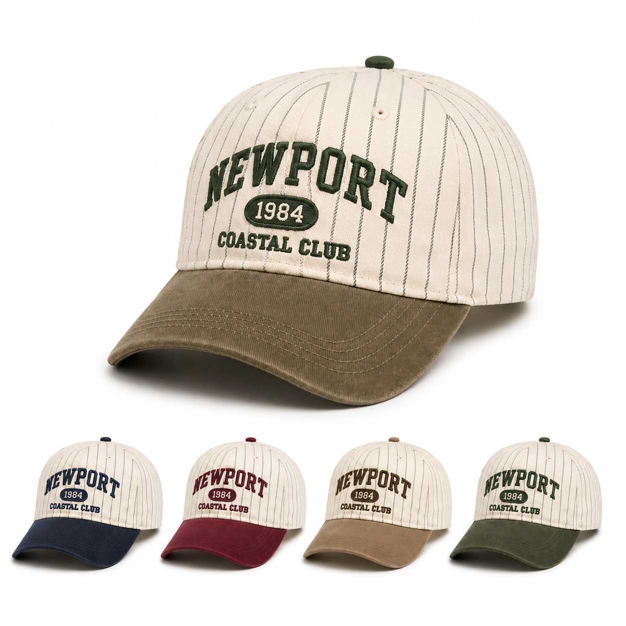Embroidered Letter Baseball Cap with Hard Top, Women's Spring and Summer Hat, Stylish Boy's Baseball Cap, Korean Style Sun Hat C260515