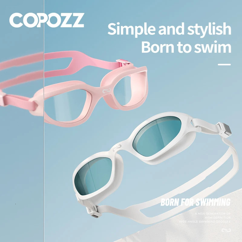 COPOZZ Professional HD Swimming Goggles AntiFog UV Protection Adjustable Glasses Silicone Water Glass For Men and Wome 260622 - view 3