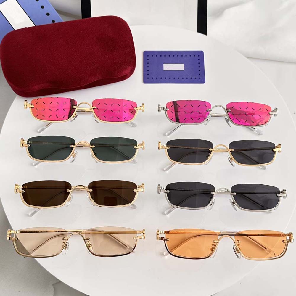 2026 Top Quality Designer sunglasses 1278 sunglasses for women designer men sunglasses lenses with metal lettering Glasses Composite Metal Optical Frame With box