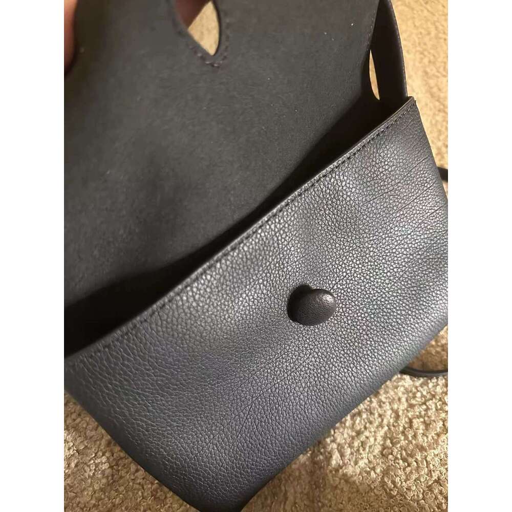 Women Sheepskin Phone Bag Handbag Minimalist Small Square Simple Versatile With Cashmere Suede Interior SENYY