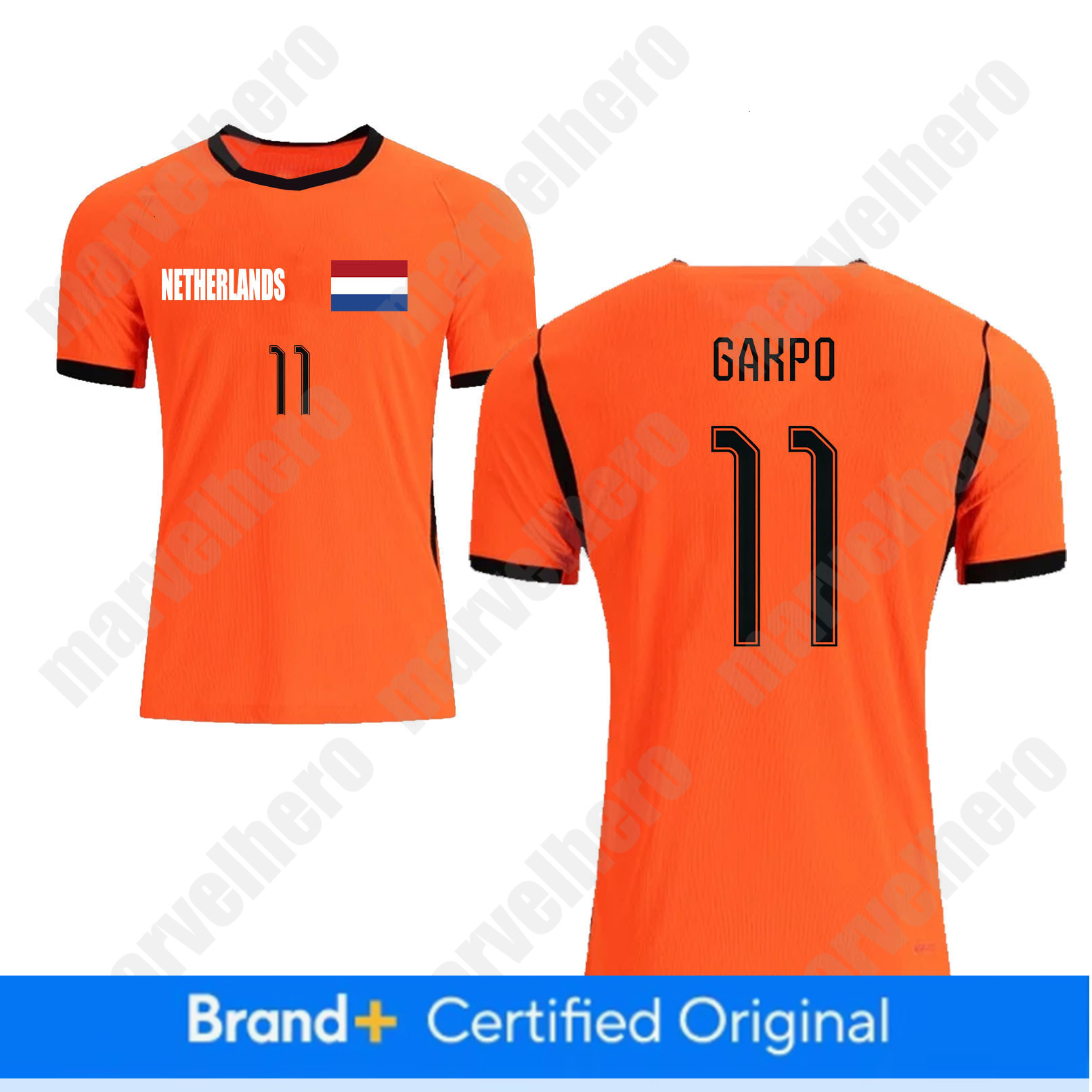 Netherlands Jersey Cody Gakpo NO. 11 World Cup 2026 T shirt Dutch National Team Sports T-shirt Jerseys Flag Football Stars Full Squad Home Men Women T