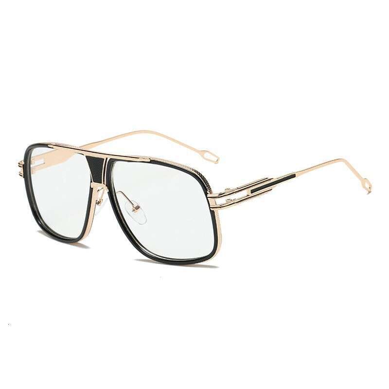 Luxury Brand Designer Sunglasses 2025 European And American Sunglasses, Punk Metal Aviator Sunglasses Gold Sun Protection Glasses 2780 Retro Style