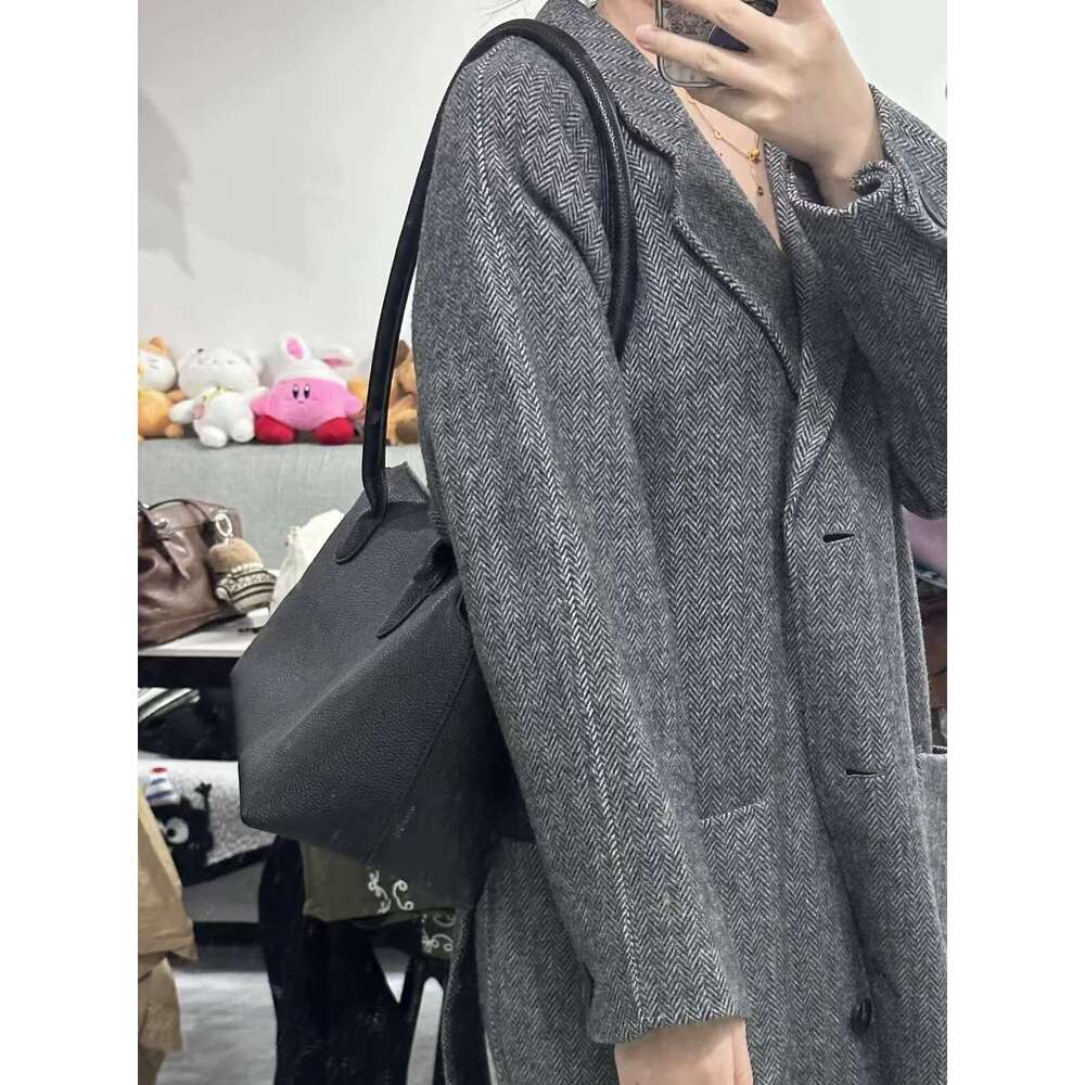 Women Leather Underarm Shoulder Bag Tote Handbag Commuter Versatile Everyday Casual Crossbody SENYY