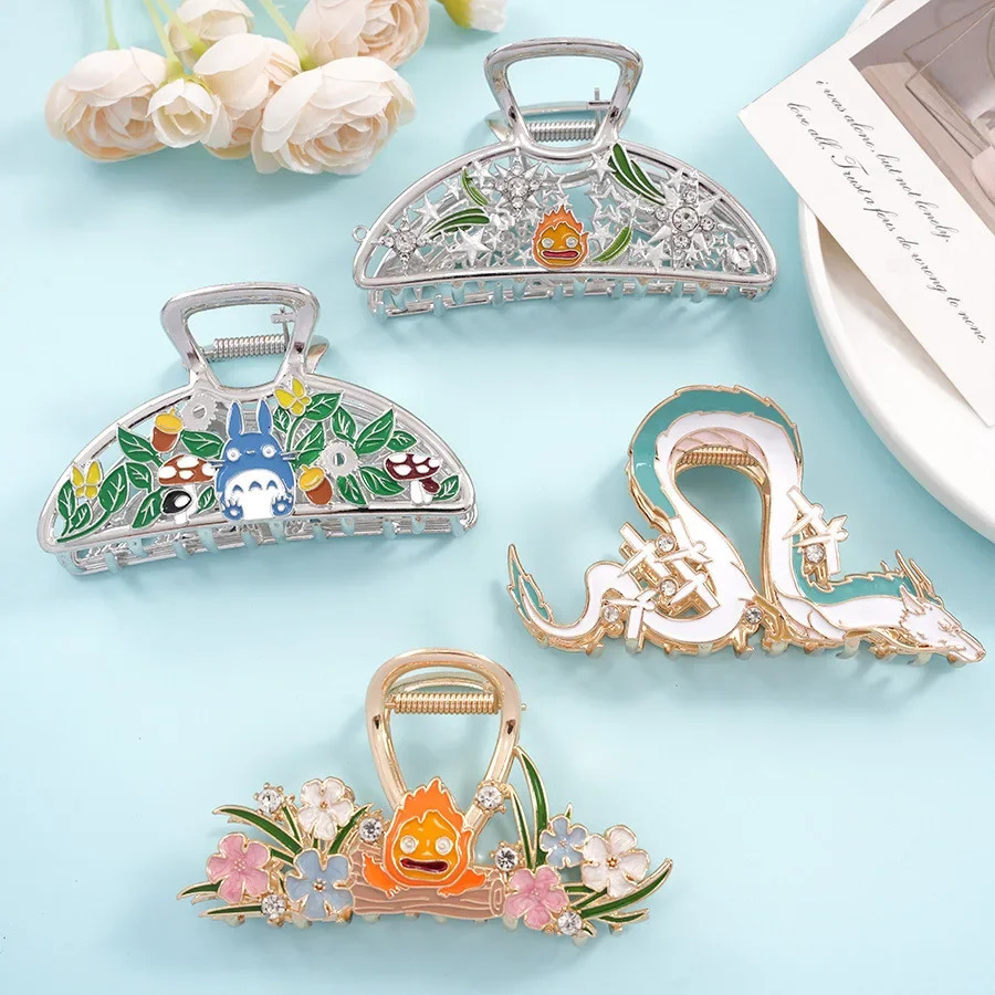 YWYHJ Cute Creative Cartoon Hair Claw Boat Dragon Large Hair Claws Japanese Cat Fashion Claw Clip Hair Accessories for Women260528BJ - view 3